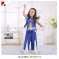 Salwar royal blue suit coat&pant 2 pieces